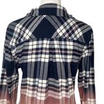 Rails Ombré Dip Dye Plaid Button Down Photo 3