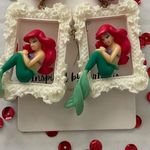 The Little Mermaid Earrings Red Photo 1
