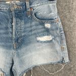 We The Free  by Free People Womens Size 25 Cheeky Cut Off distressed Jean Shorts‎ Photo 3