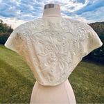 Marie St. Claire vintage embroidered bolero Size 6 Photo 8