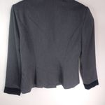 Donna Morgan  Leslie Fay 14 Gray Black Blazer Plus Photo 1