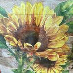 Sunflower Farm Tote Bag Yellow Photo 1