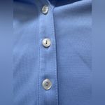 Callaway  Womens Blue Short Sleeve Snap Front Activewear Golf Shirt large Photo 4