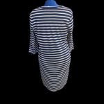 Old Navy  Blue & White‎ Striped Nautical Dress Size Large Photo 10