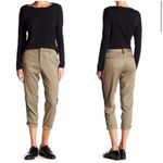 Rag and Bone Military Khaki Green Black Stripe Cuff Chino Pants Women’s Size 26 Photo 1