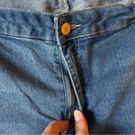 Ellos Womens 22 Jeans High Waisted Raw Hem Plus Size Comfortable Casual Blue Photo 7