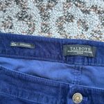 Talbots  Straight Leg Flawless Five Pocket Corduroy Pants Navy 22W Photo 3