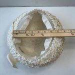 Vintage Union Made Ivory Ribbon Hat Church Wedding Party Occasion Photo 6