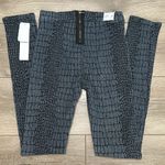 Hudson Jeans Hudson Evelyn High Waist Skinny Pants Snake‎ Charmer Gray Black Size 24 Photo 5