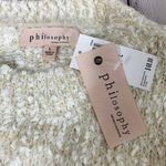 Philosophy Balloon Sleeve Crewneck Sweater Photo 4