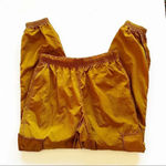 Good American Shine Boyfriend Cargo Jogger Nylon Size 1 Small Bronze Brown Fall Photo 11