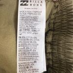 Billabong EUC  Road Trippin Elastic Waist Shorts Olive Green Tie Size XL Photo 9