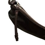 Coach  Vintage Black/Brown Leather Mini Shoulder Bag Photo 4