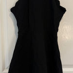 Rags to Wishes Black Dress Scalloped Halter‎ Neck Sleeveless Fit & Flare L Size L Photo 0