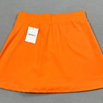 Forever 21 NWT Mini Skirt M Womens Orange A-Line Stretch Neon Stretch Waist Y2K Photo 0