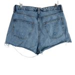 Wild Fable Jean Shorts Womens 8 Light Wash Rigid Distressed High Rise Casual Photo 3
