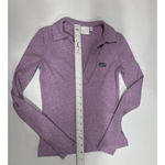 The Fifth Label  Womens Ribbed Knit Top Collared Deep V Neck Long Sleeve Size 4 Photo 11