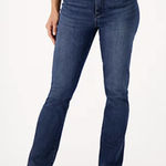 NYDJ Le Silhouette High Rise Slim Bootcut Jeans in Precious, Size 14 Photo 0