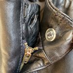 Gap VTG  100% Leather Mid Rise Boot Cut Pants Photo 2