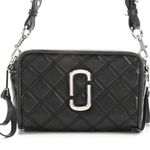 Marc Jacobs Black Quilted Softshot 21 Lamskin Leather Crossbody Photo 0