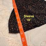 LaRoque Original Sz OS Black & Gold V Neck Tunic 100%‎ Silk Luxury Size L Photo 7