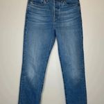 Levi's Levi’s Premium Denim Wedgie Straight Jeans Size 28 Button Fly Photo 0