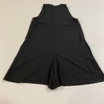 French Connection  Black Sleeveless Romper Size 4 Elegant Minimalist Photo 1