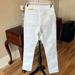 Old Navy  White Denim Jeans Curvy Profile Straight Mid Rise Photo 1