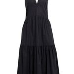 NWT Nicholas Halo Collared Halter Neck Backless Maxi Dress Black size 6 Photo 2