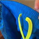 Reebok Colorful Royal Blue Black Print Performance Athletic Shorts Photo 7