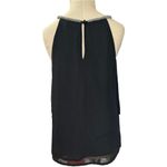 RD Style Gorgeous Crystal Beaded Black Sheer Multicolored Tiered Medium Top Photo 8