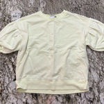 Evereve  Short Sleeve Sweatshirt Puff Sleeve Photo 0