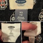 Old Navy  Casual Floral Medallion Print MicroPleat front Tshirt Dress Navy XS Photo 9