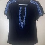 Nanette Lepore Nannette lepore medium embroidery eyelet keyhole neck top Photo 0