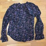 Free People Meant To Be Ditsy Floral Coastal Cowgirl Western Cottagecore Top M Photo 5