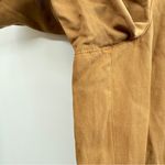 Madewell NWT Harlow Wide Leg Pants Women’s Size 12 Acorn Brown Linen Blend Photo 6