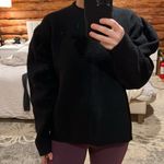 Mango MNG black puff shoulder sweater Photo 11