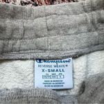 Champion Reverse Weave Shorts Heather Grey Size XS 2” Inseam Drawstring Waist Photo 5