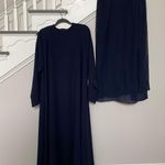 One Size Dubai Saudi Women Muslim Abaya Maxi Dress Blue Size L Photo 4