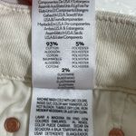 MOTHER High Waisted Looker Ankle Jeans Second Chance Antique White Sz 27 Skinny Photo 9