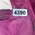 Fanco Velvet Dress Women's Small Purple Short Sleeve Party Mini Photo 9