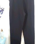State of Claude Montana Cigarette pant ( taught Mqueen) Italian made nwt 80ās Black Size 4 Photo 0