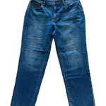 Ann Taylor Loft Women’s Size 6 High Rise Straight Leg Blue Jeans Photo 0