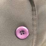 Vintage 90's La Belle EUC Stretch 3/4 Sleeve Blazer Lightweight Jacket Classic S Brown Photo 2