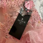 Alyce Paris NWT  Alyce 6054 Paris High Low Evening Dress pink Sz 2 Photo 8