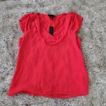 Attention  Sleeveless Cowl Neck Polyester Top Red Size Medium Photo 0