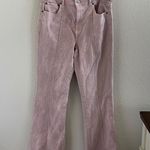 American Eagle Stretch Super Hi-Rise Flare Pink 10 Photo 0
