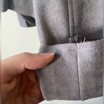 Kut From The Kloth Jacee Open Draped Moto Faux Suede Jacket Gray Women’s Size S Photo 15