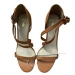 SARTO Ollie Dress Sandals Camel Leather Size 10 Photo 1
