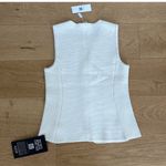 ASTR The Label Sweater Vest Sleeveless Jayce Sise XS Cream Gold Photo 2
